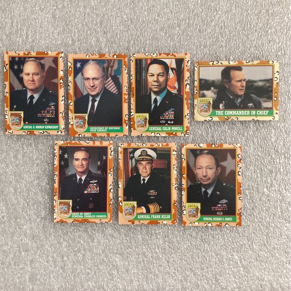 Desert Storm Card & Sticker Collection - 80 Cards, 8 Stickers - Picture 4 of 6